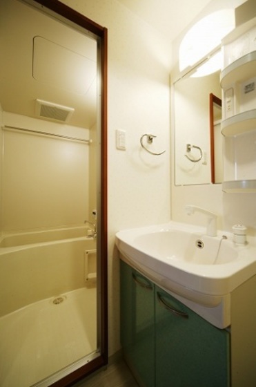 洗面設備　他号室のお写真です