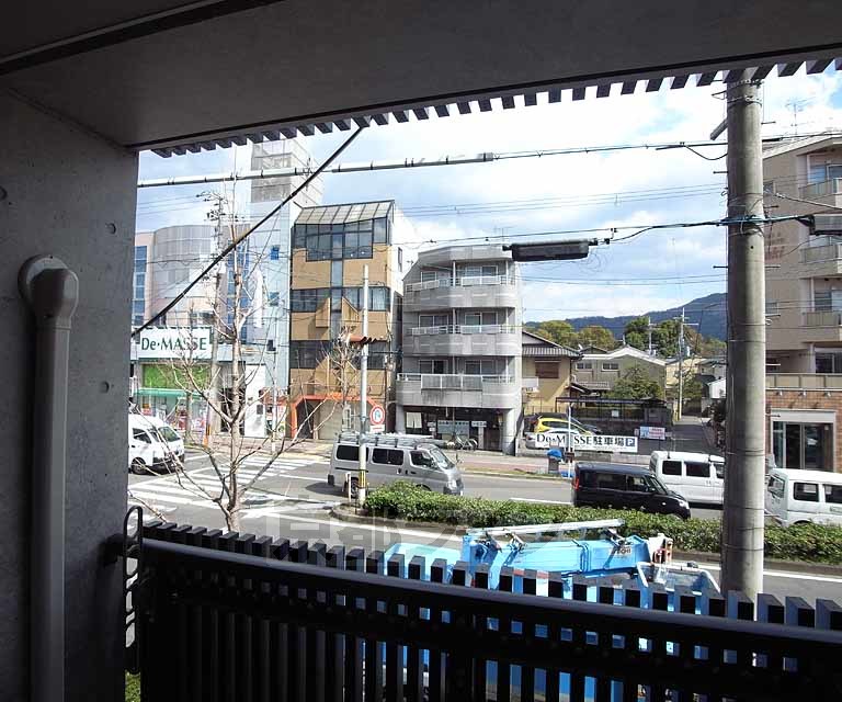 眺望　東大路通りの風景