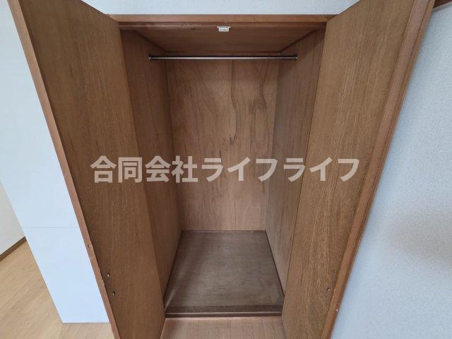 収納　十分な収納スペースがあります