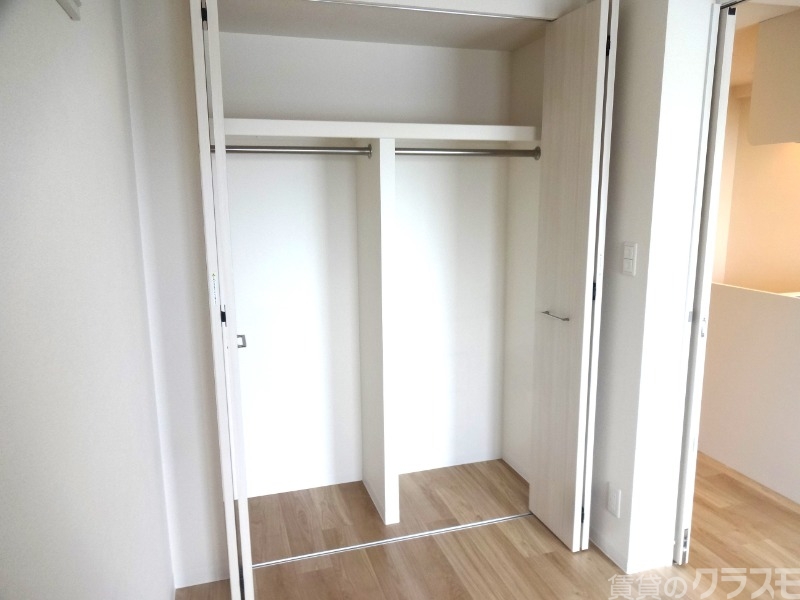 収納　クローゼットも完備です。