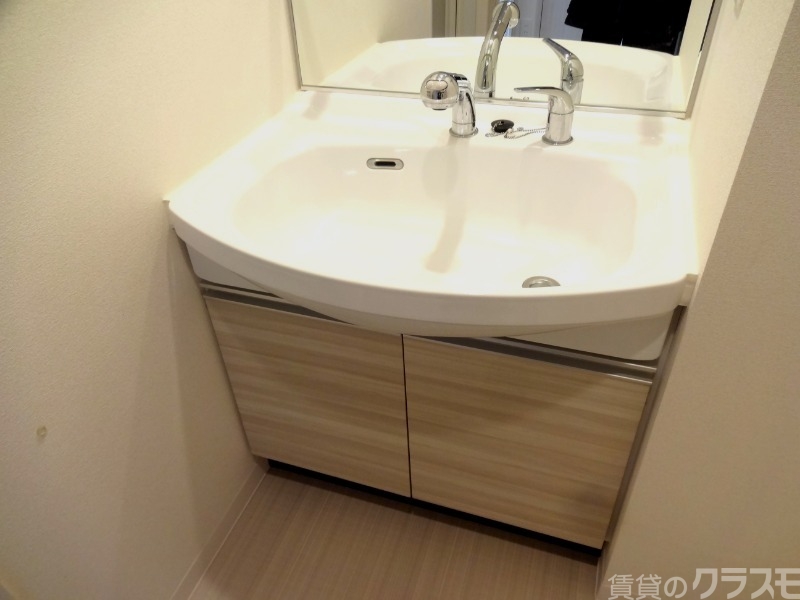 洗面設備　洗面所も使いやすそうですね。