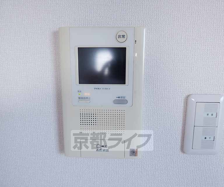 セキュリティ　顔が見えて安心です。