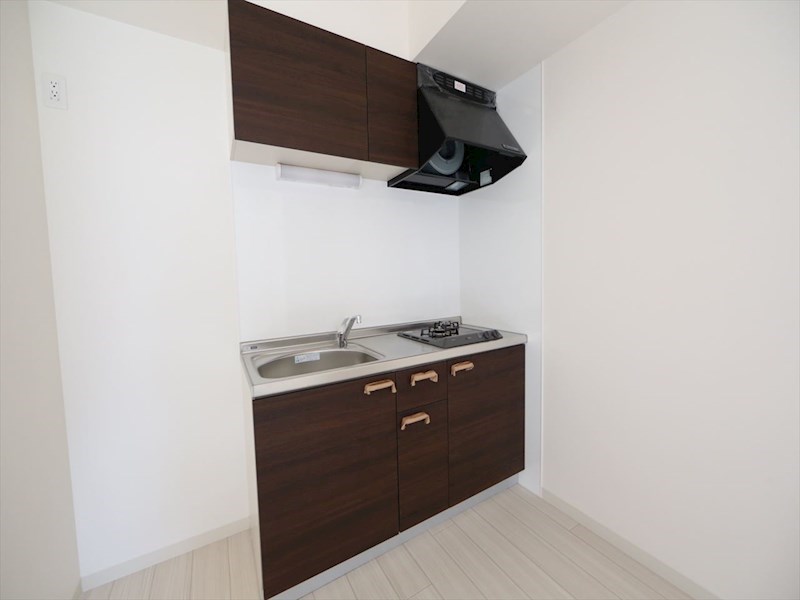 キッチン　システムキッチン（ガス2口コンロ付）