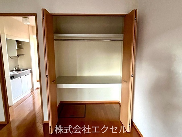 収納　クローゼットで収納便利