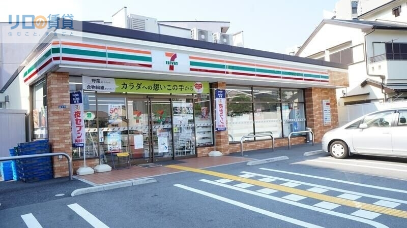 コンビニ　セブンイレブン宝塚売布東の町店（コンビニ）まで154m