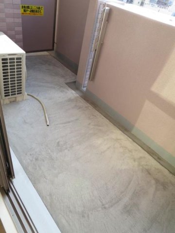 バルコニー　広々としたバルコニーです