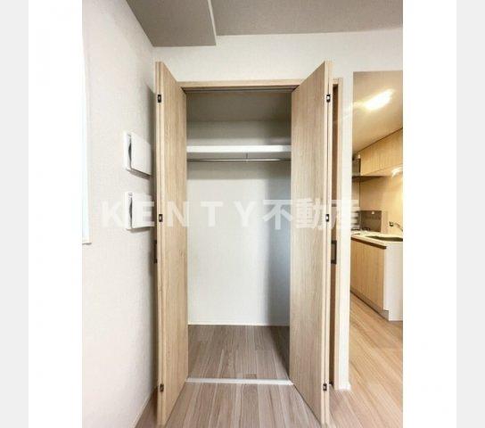 収納　十分な収納スペースがあります