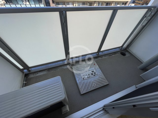 バルコニー　ルクレ新町レジデンス　バルコニー