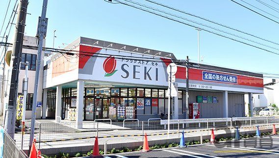 ドラックストア　ドラッグストアセキ新宿町店（ドラッグストア）まで770m