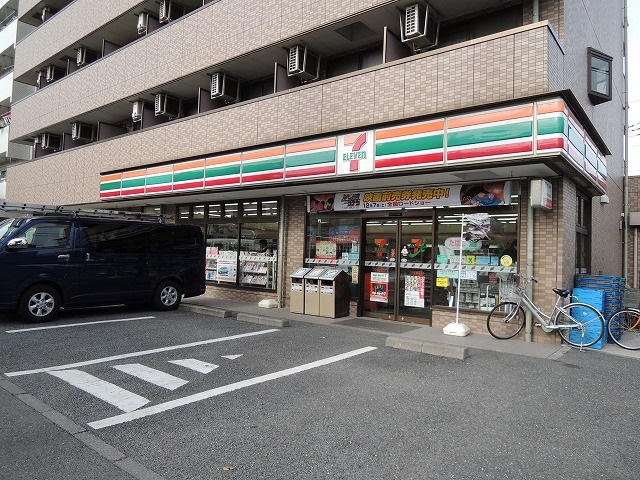 コンビニ　セブンイレブン「川崎藤崎店」（コンビニ）まで523m