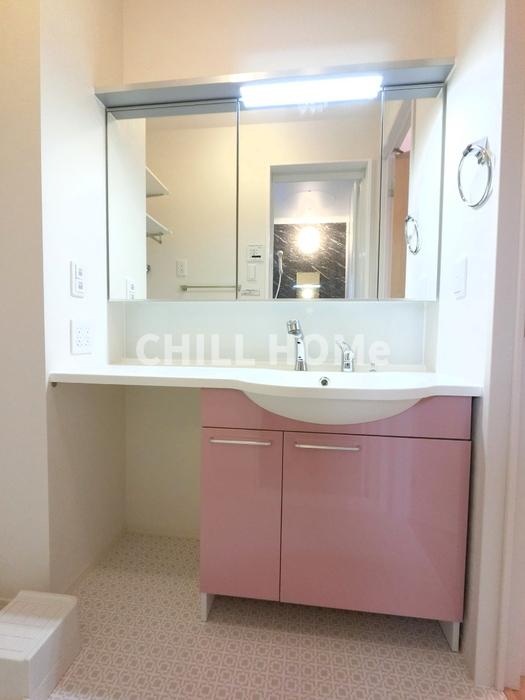 洗面設備　当社、チルホームのHPもご覧ください(^^)/物件情報多数♪