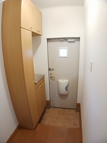 玄関　落ち着いた玄関です