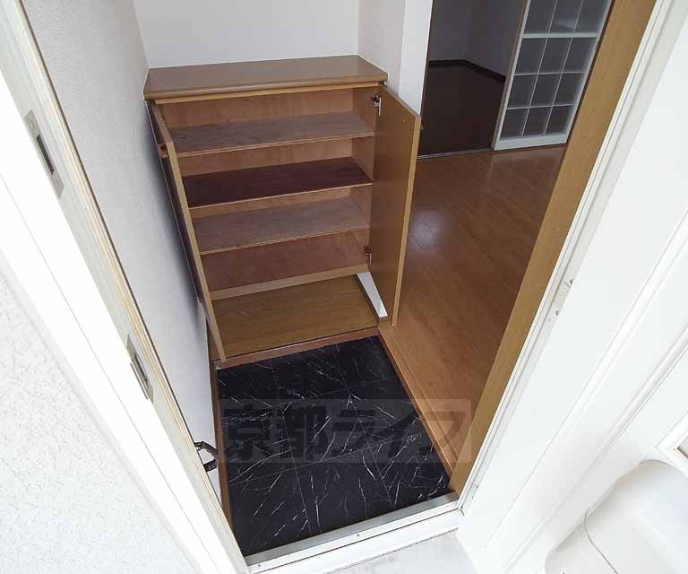 玄関　シューズボックス付きの玄関です！