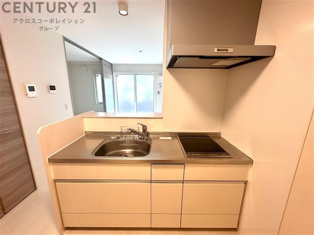 キッチン　IHコンロ付きのカウンターキッチンです♪