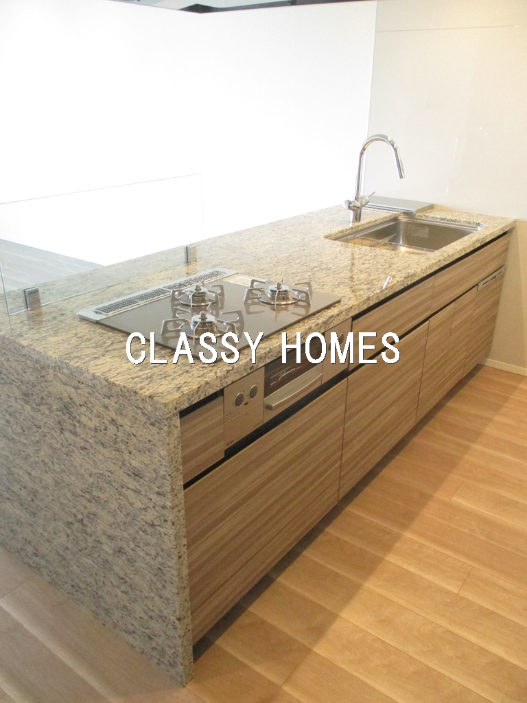 キッチン　2019年竣工　パークコート浜離宮ザ・タワー：キッチン