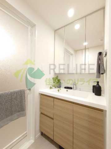 洗面設備　パークアクシス入谷