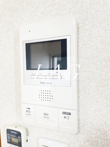 セキュリティ　モニター付きインターホンです。