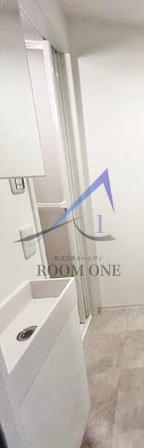 洗面設備　洗面台です。