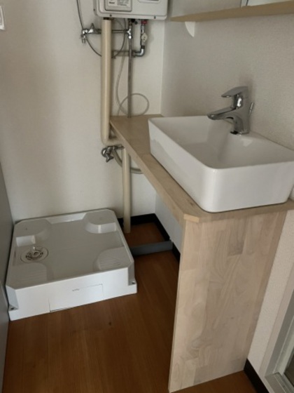 洗面設備　※掲載写真は同マンション別部屋参考写真となります。