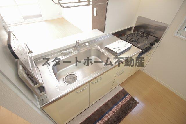 キッチン　お料理しやすいキッチンです