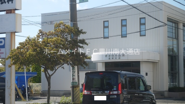 銀行　蒲郡信用金庫飯村支店（銀行）まで1014m