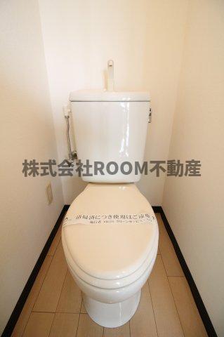 トイレ　ゆったりとした空間のトイレです