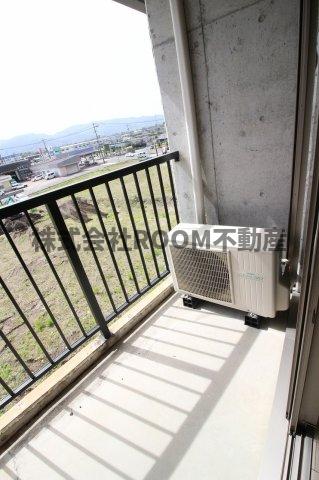 バルコニー　広々としたバルコニーです