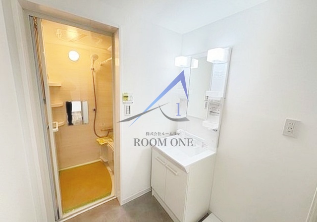 洗面設備　洗面台です。