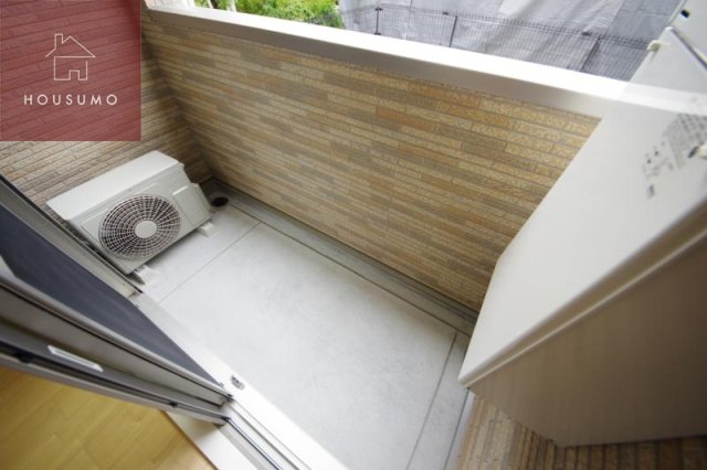 バルコニー　落ち着いた時間を過ごせるバルコニーです