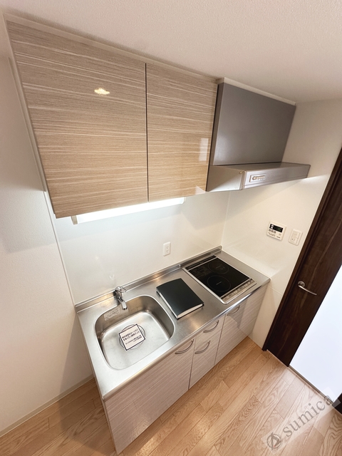 キッチン　２口ＩＨシステムキッチン・お料理楽しく♪♪