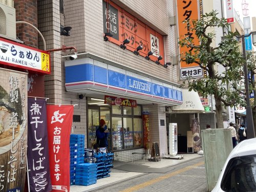 コンビニ　ローソン 柏駅西口店（コンビニ）まで583m