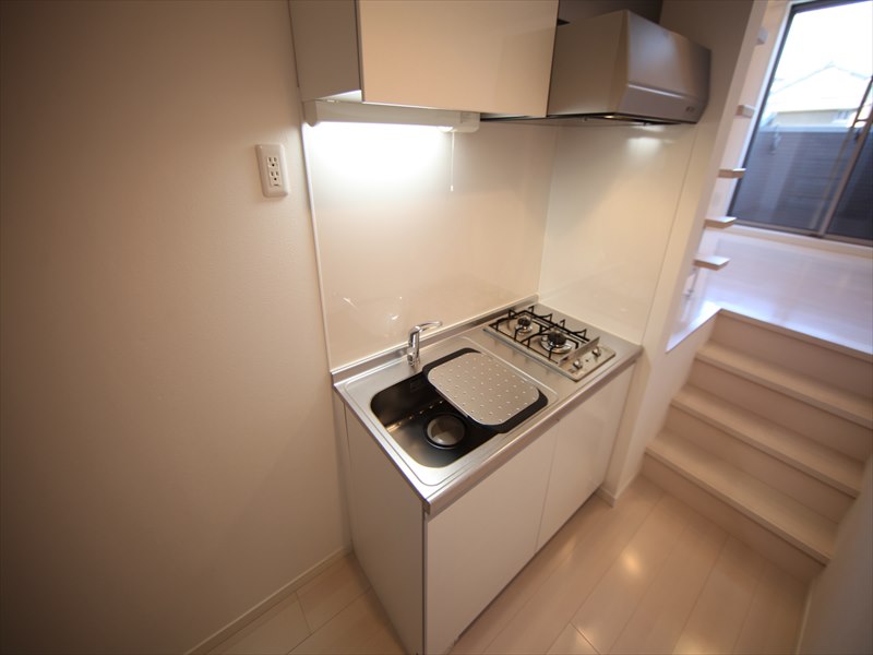 キッチン　システムキッチン（2口コンロ付）