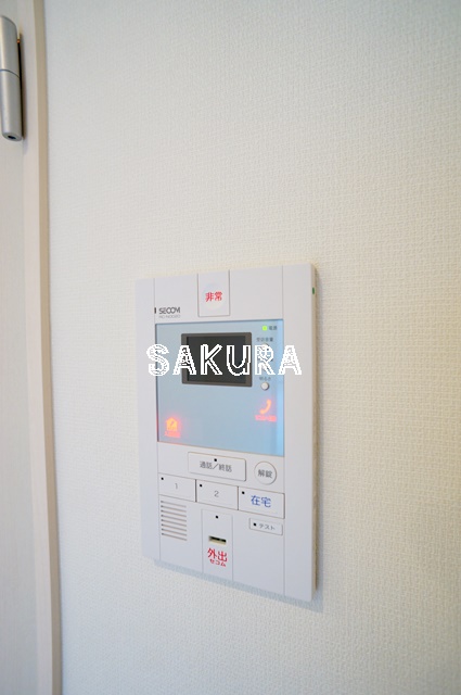 セキュリティ　安心のモニター付きインターホンです♪
