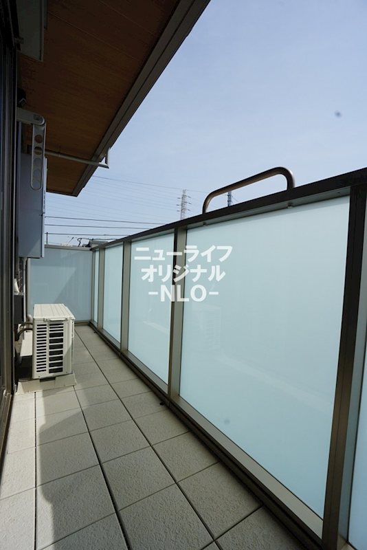 バルコニー　最上階の南向き！明るい日差しが届きます☆