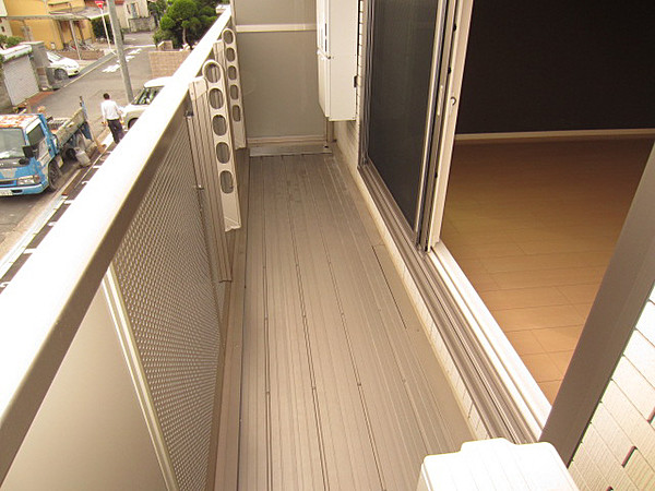 バルコニー　バルコニーがあります