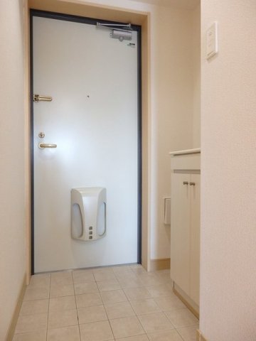 玄関　明るい玄関です