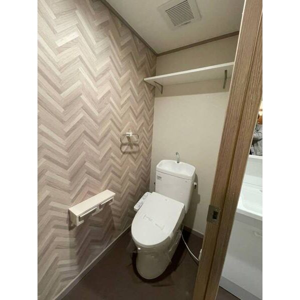 トイレ　温水洗浄便座機能付き☆