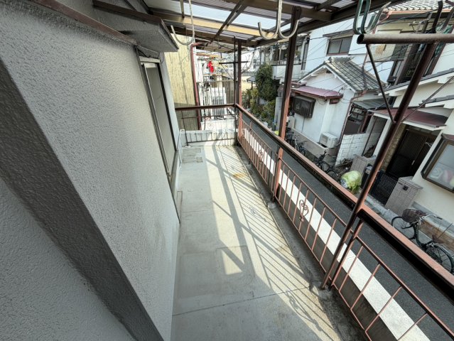 バルコニー　バルコニーがあります