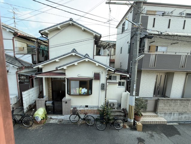 眺望　東向きです