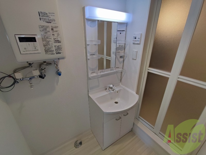 洗面設備　シャンプードレッサーで身支度もラクラクです！