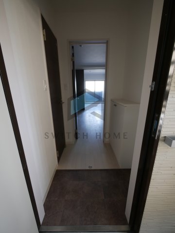 玄関　収納もある玄関です