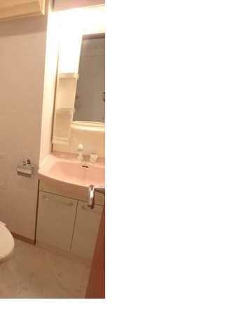 洗面設備　独立洗面台です