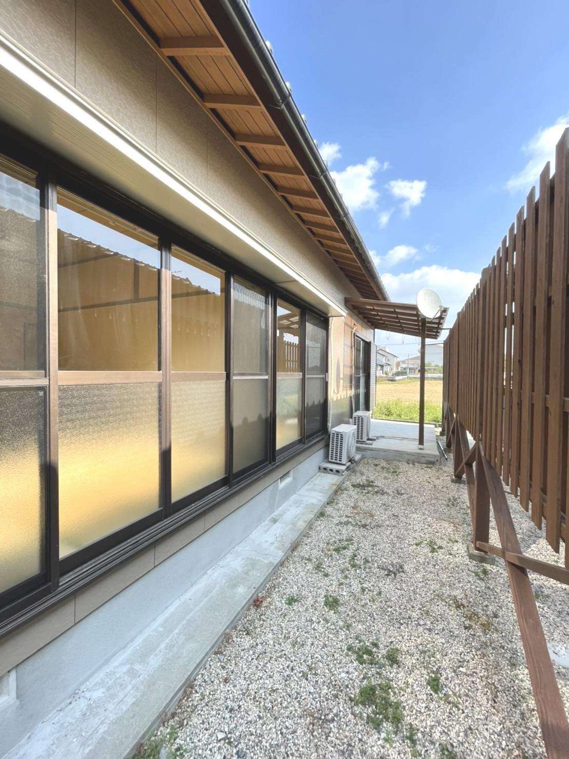 庭　専用庭があります