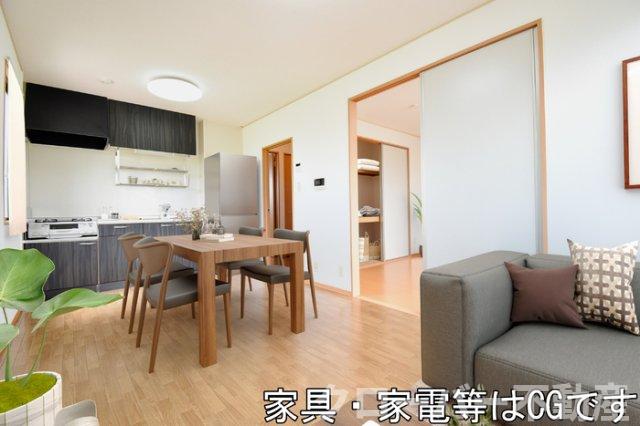 居室・リビング　家具／家電はCGです