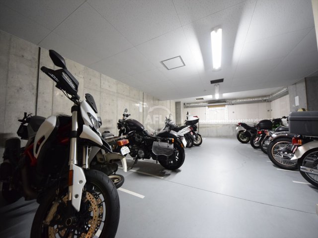 その他共有部分　MASTタワー安堂寺　バイク置き場