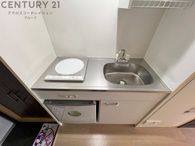 キッチン　ミニ冷蔵庫付き！