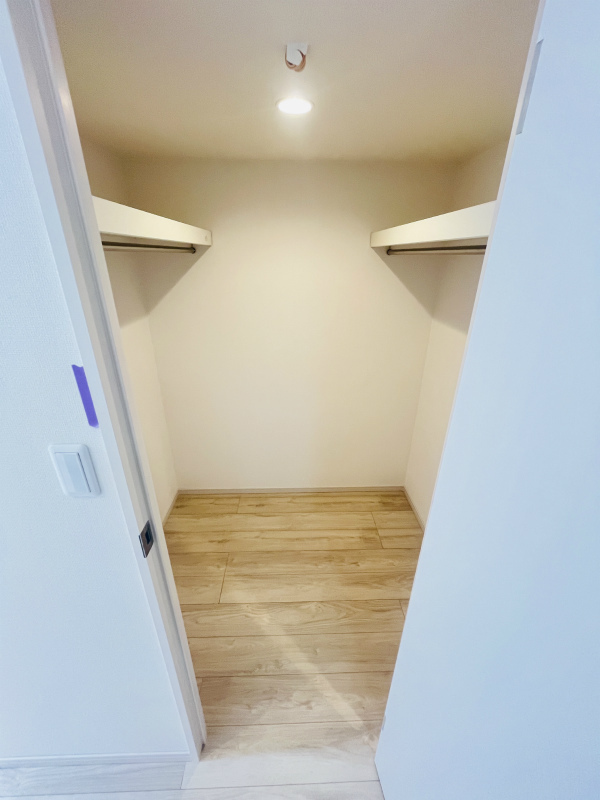 収納　十分な収納スペースがあります