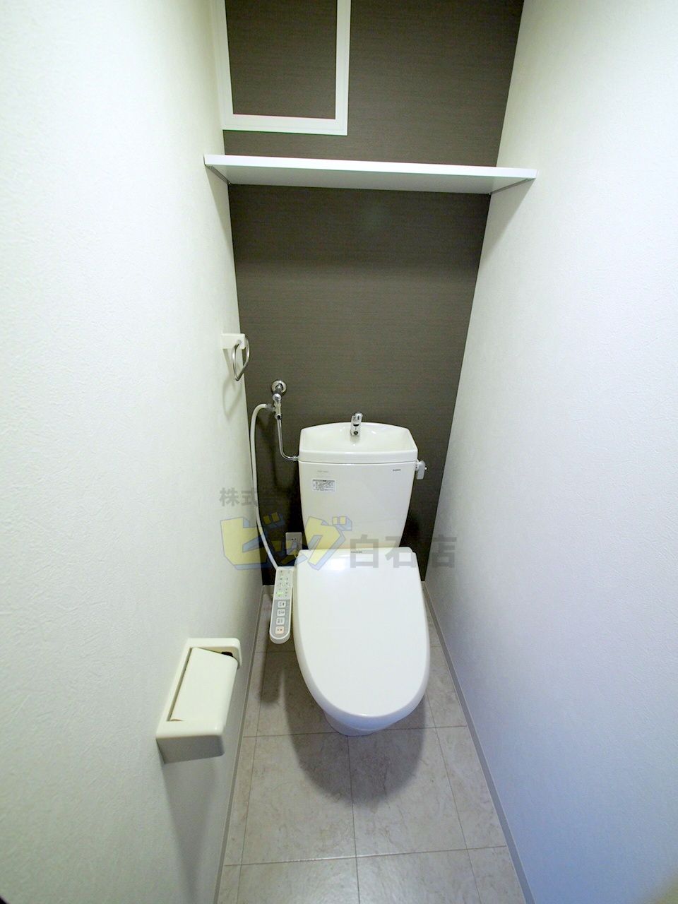 トイレ　ウォシュレット付きのトイレです♪