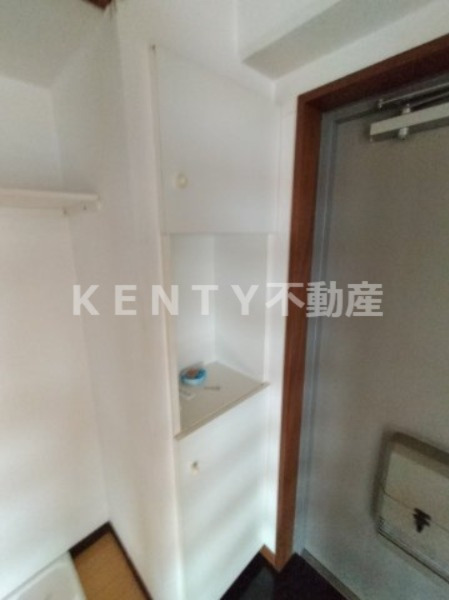 収納　収納のためのスペースです