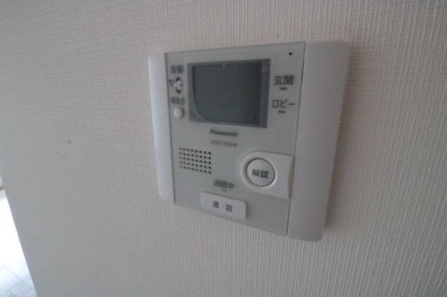 セキュリティ　モニター付きインターホンで安心♪
